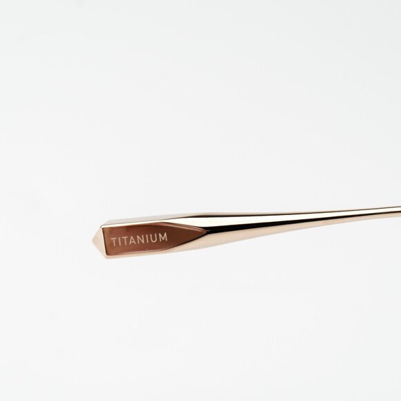 Valentino Men Sunglasses Titanium Gold Grey Oversized Aviator V - HEXAGON - Picture 11 of 16